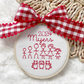 Personalized Family Christmas Ornament