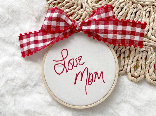 Custom Handwriting Christmas Ornament