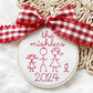 Personalized Family Christmas Ornament