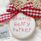 Custom Handwriting Christmas Ornament