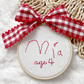 Custom Handwriting Christmas Ornament