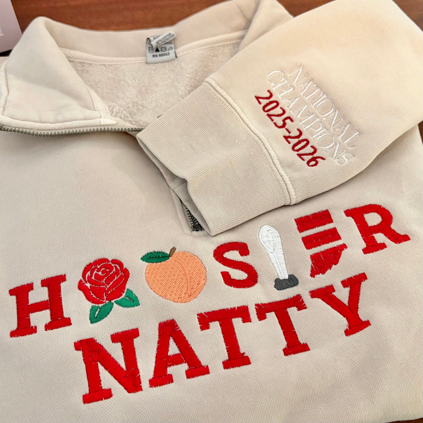 H🌹🍑S🏆ER NATTY Quarter Zip