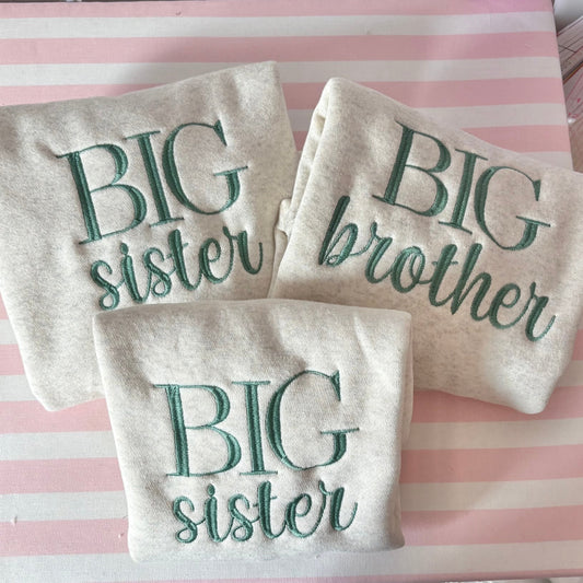 Big Sister | Big Brother Crewneck