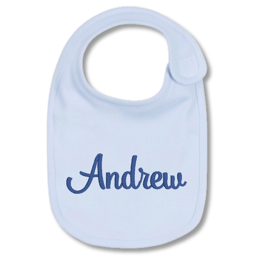 Personalized Bib for Baby Boy